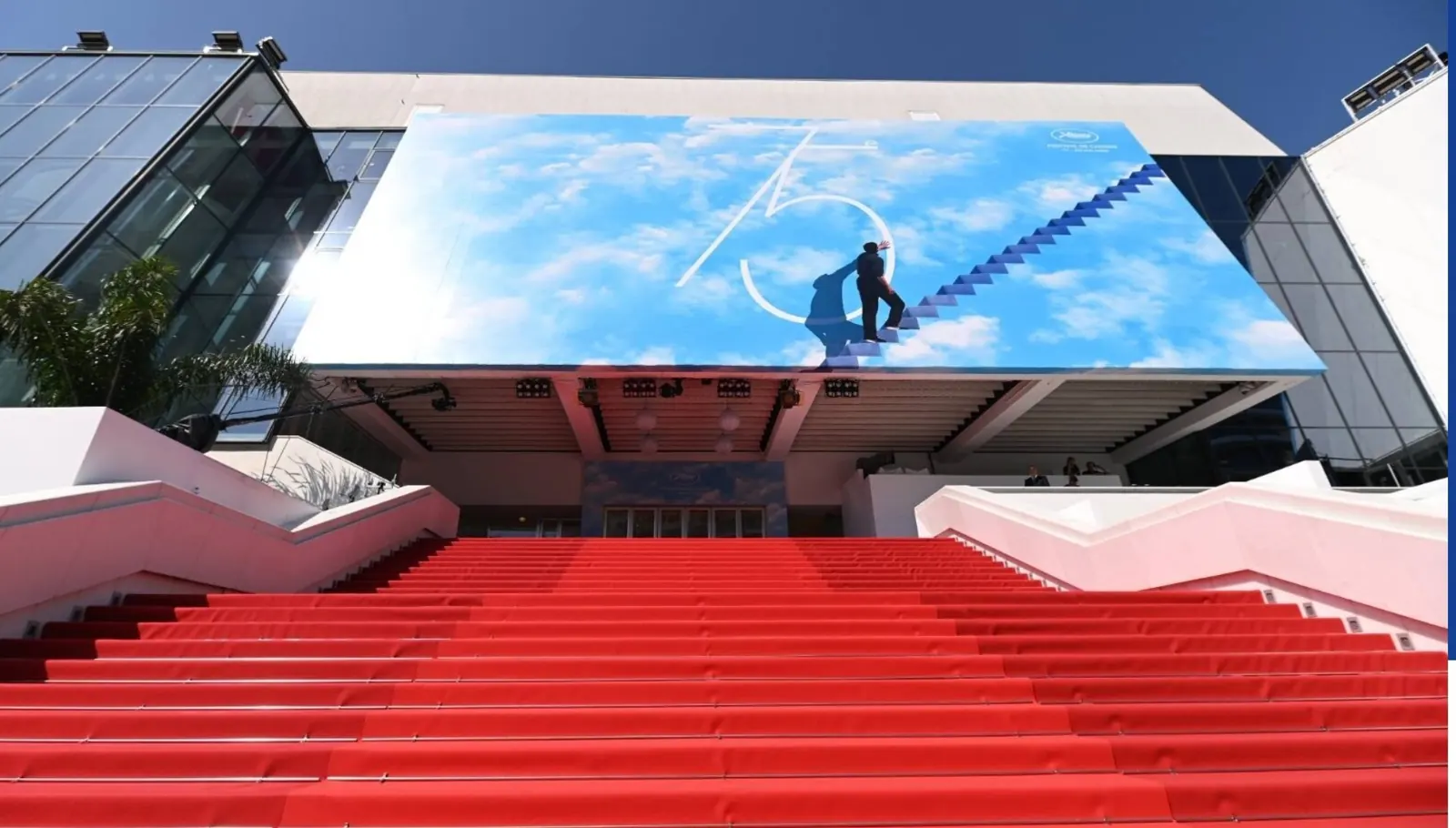 Palais des Festivals — tapis rouge, 75e Festival de Cannes